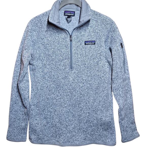 Patagonia Better Sweater 1/4 zip fleece sweatshirt pullover XS gray outdoor warm - Picture 1 of 4